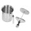 800ML Manual Milk Frother Double Layer Stainless 10