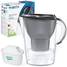 Filtreerkaraf - Brita - Marella Cool Memo - 2,4 L - Grafiet - MAXTRA+ Filtratie