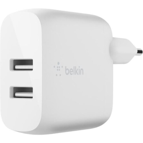 Belkin BELKIN - oplader - Dual USBA Wandlader 1M A-C 24W