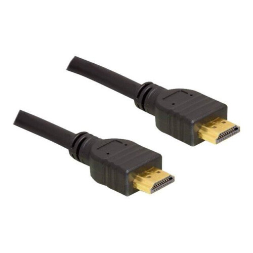 Black + Decker Delock High Speed HDMI Cable with Ethernet 4K @ 30Hz, 2m
