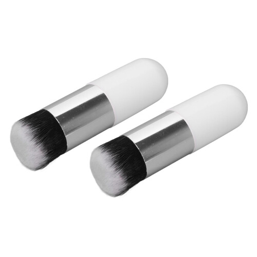 2pcs Foundation Brush Artificial Fiber Soft 1