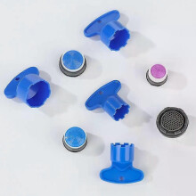 1 jeu d'outils de réparation et de remplacement pour aérateur de robinet en plastique, clé pour aérateur,