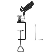 Supporto universale per aerografo con porta per 2 pennelli, 18x7x6 cm