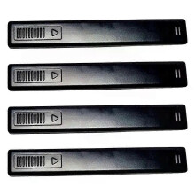 Lot de 2 ou 4 clips de fixation pour barres de toit de voiture, pour Suzuki Swift 78132-68L01, ABS noir