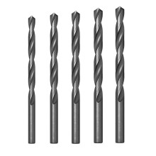 Multifunctional Twist Drill Bit 6mm Stainless Steel Hole Cutter Round Shank Hand Tool for Wood and Metal Drilling 1Pcs