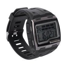Orologio sportivo digitale 52,8 mm nero, 65 mAh
