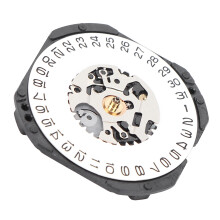 Mouvement de montre quartz VX32 à affichage de la date blanc