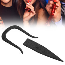 Ensemble de 2 moustaches factices en flanelle pour Halloween