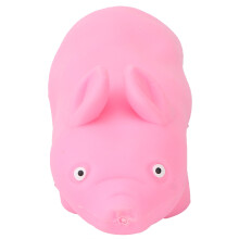 Giocattolo fidget elastico a forma di maialino - impugnatura, multicolore