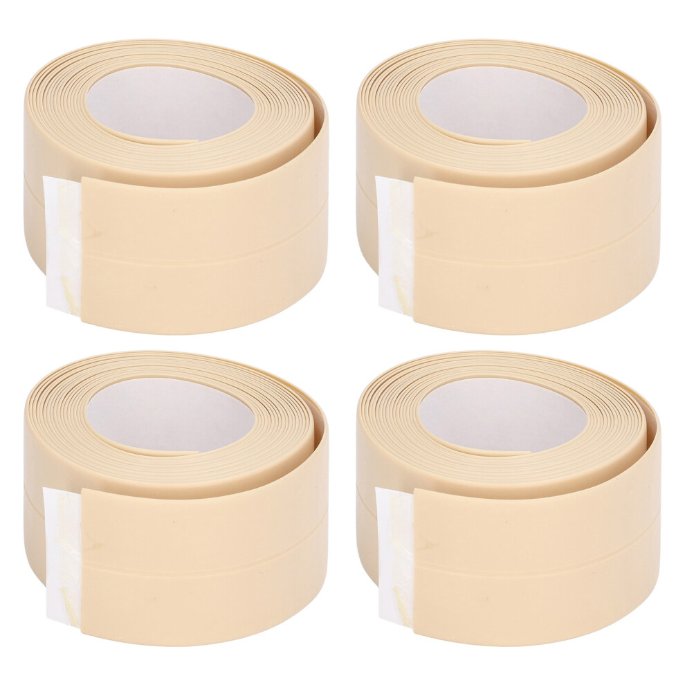 4Pcs Kitchen Sealant Strip Pvc Waterproof Self 9469363441614