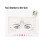 Glitter per occhi e viso, adesivi di strass ABS, trucco 3