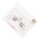Glitter per occhi e viso, adesivi di strass ABS, trucco 15