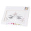 Glitter per occhi e viso, adesivi di strass ABS, trucco 10