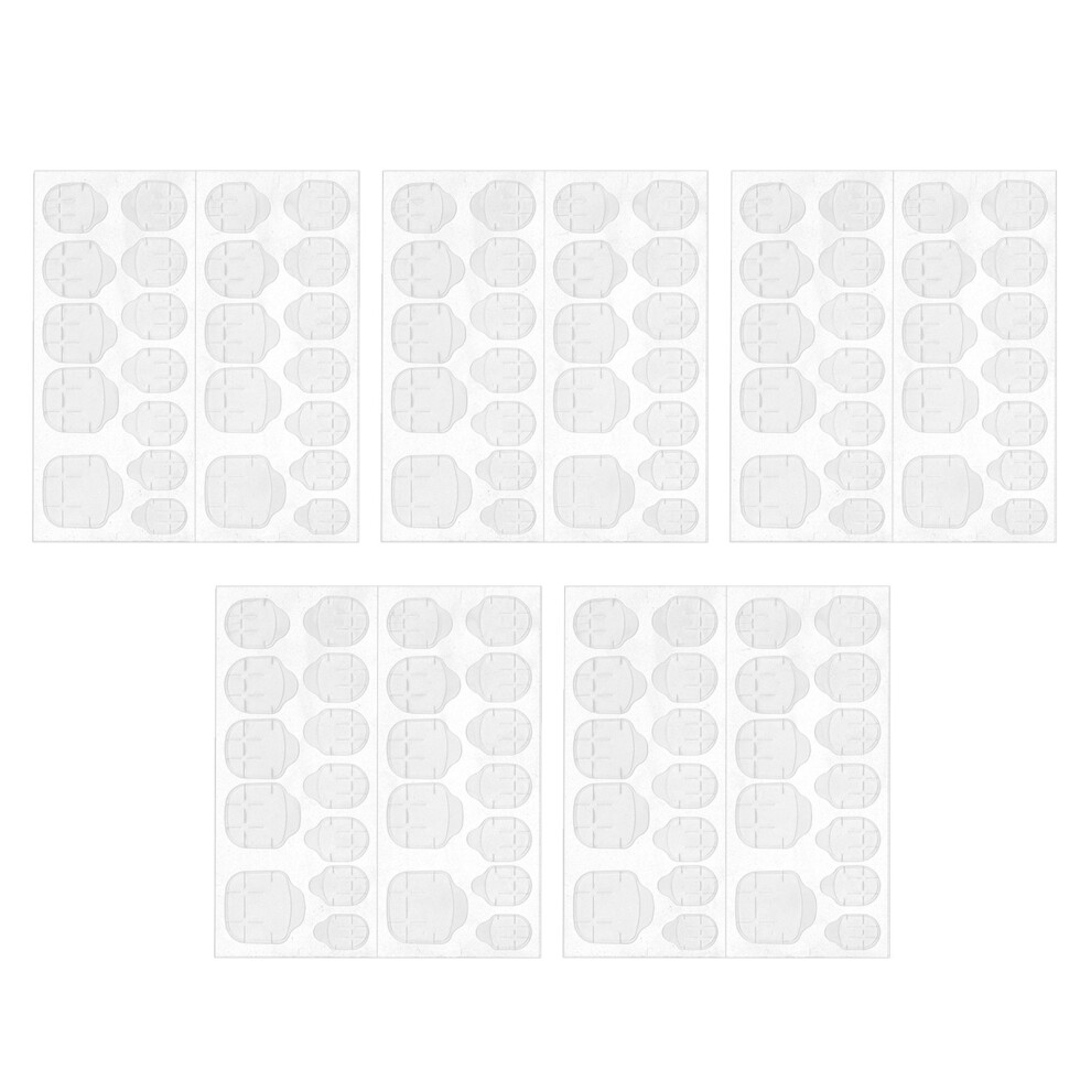 24PCS Nail Glue Sticker Resin Flexible Waterproof