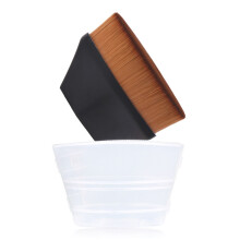 Foundation Makeup Brush Flat Top Shed Free Strong