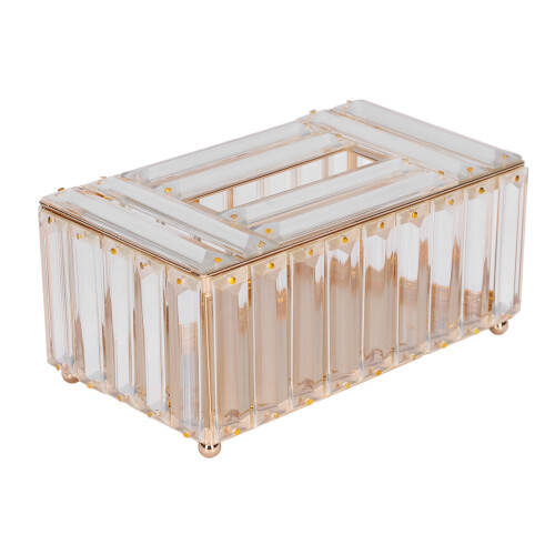 Tissues Box Gold Plating Process Fine Workmanship