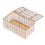 Tissues Box Gold Plating Process Fine Workmanship 8
