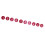 50 pezzi etichette numerate da 1 a 50, rosse, per apicoltura, 3,6 cm 13