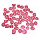 50 pezzi etichette numerate da 1 a 50, rosse, per apicoltura, 3,6 cm 15