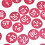 50 pezzi etichette numerate da 1 a 50, rosse, per apicoltura, 3,6 cm 12