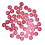 50 pezzi etichette numerate da 1 a 50, rosse, per apicoltura, 3,6 cm 16