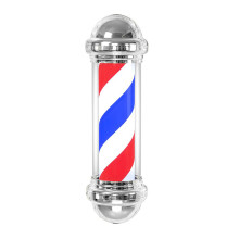 LED Barber Sign Rotating Illuminating Pole Bright