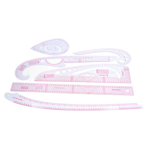 7pcs Sewing Ruler Set French Curve Pattern Making 1