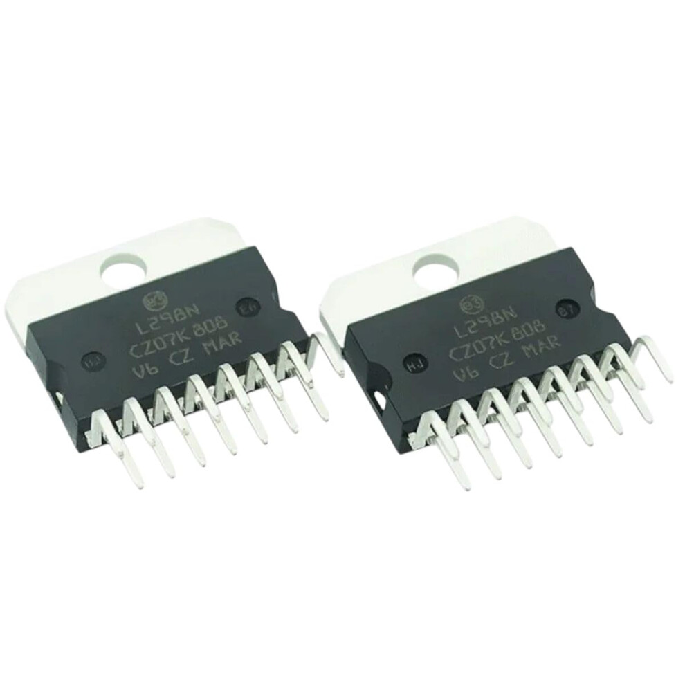 L298n Stepper Motor Driver Module 5Pcs Dual H-Bridge Chip With Internal Switch For Arduino Robotics Projects 6493810757037
