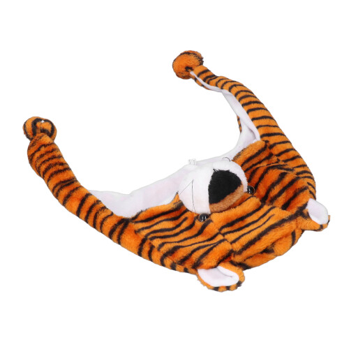 Tiger Cute Plush Hat Soft Coldproof Prevent Static 1