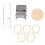 Portable Darning Machine Durable Mini Weaving Loom 2