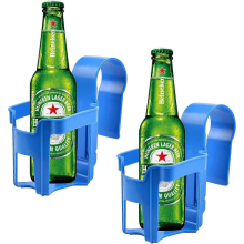 2 Pieces Pool Cup Holder, Poolside Cup Holder, Multifunctional Above Ground Pool Accessories, Detachable No Spill, Cup Holder for Summer Parties, Swi