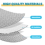 25M Silver Multi-purpose Double Aluminium Bubble Insulation Foil Loft 3