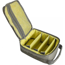 Fishing Reel Bag, Oxford Cloth Fishing Tackle Bag Fishing Reel Gear Organizer Baitcasting Fly Reels Storage Case Fishing Reel & Gear Bag Carry (army-
