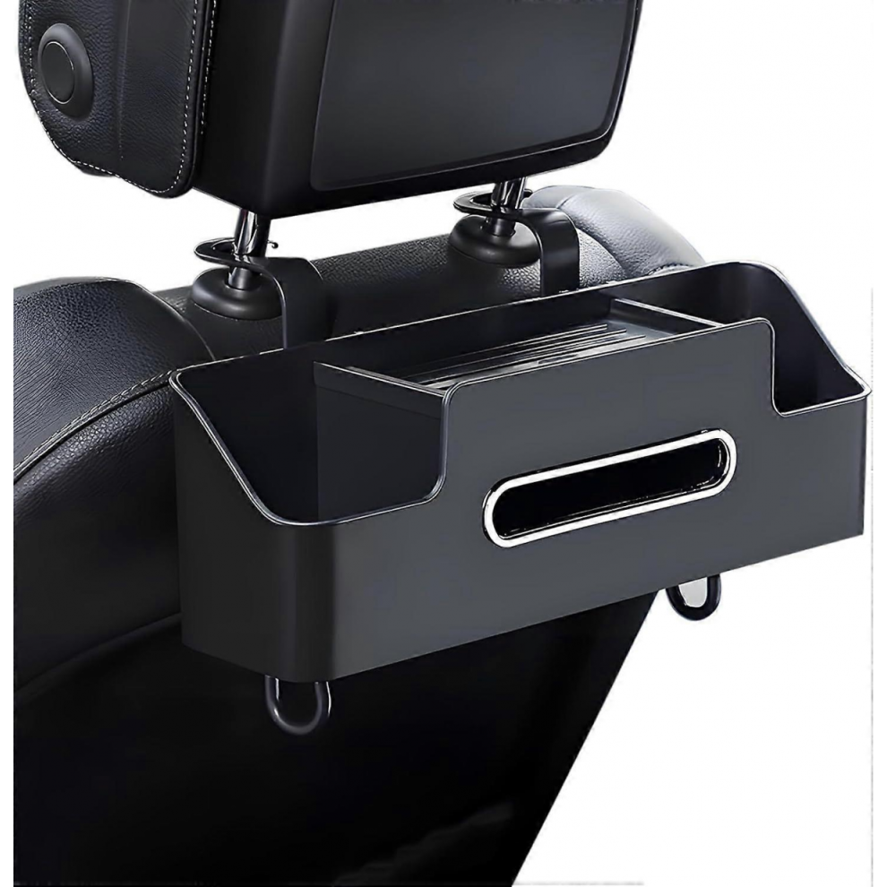 Multifunctional Car Seat Organizer With Tissue Holder And Hanging Car Cup Holder 9022594376997