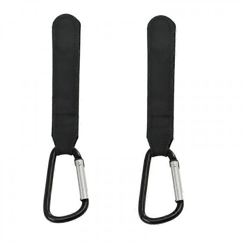 2 Pcs Baby Stroller Hooks Shopping Pram Hook Cart Organizer Pushchair Hanger Magical Sticker Hook Stroller Hooks for Hanging,black