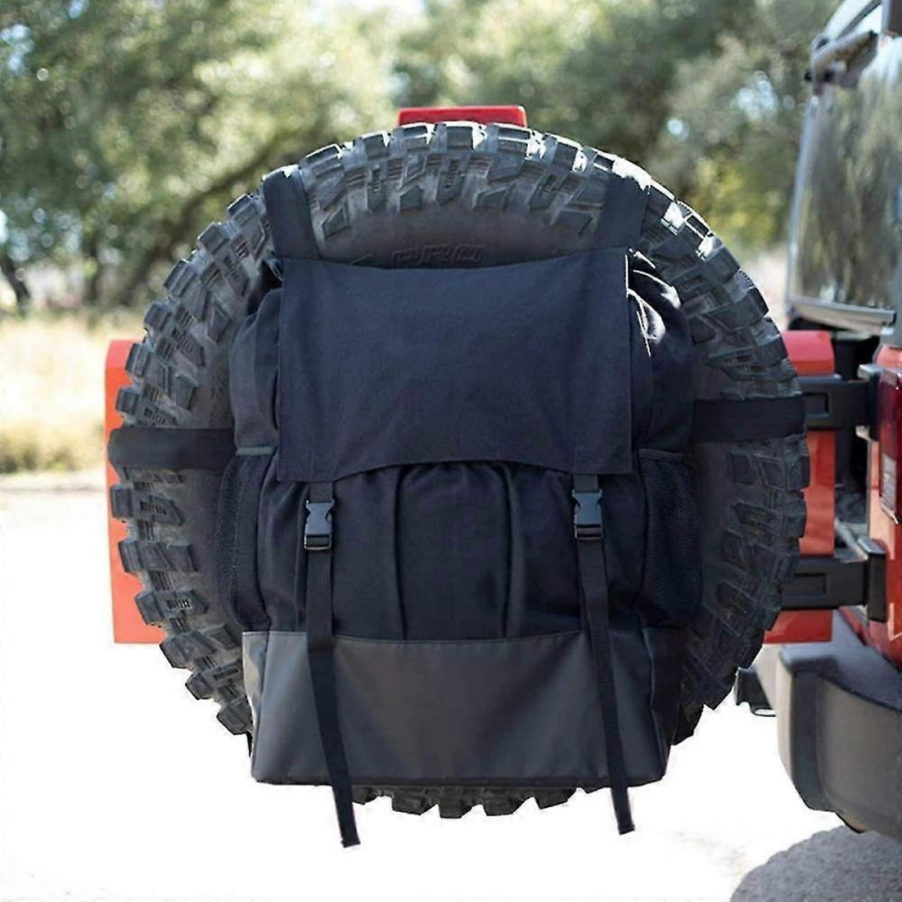Spare Trash Bag For Spare Tire, Oxford Cloth Spare Tire Storage Bag For Offroad Camping, Recovery Gear, Firewood 9022594376904