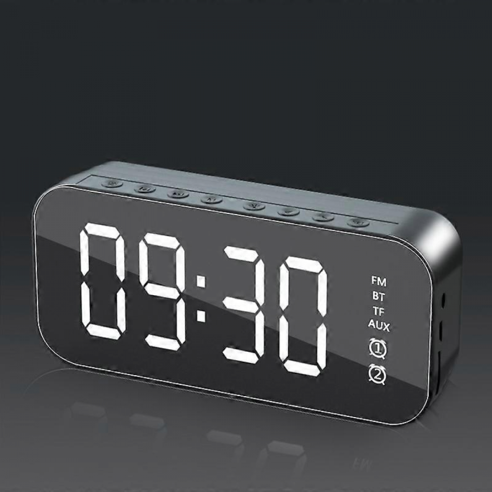 Multifunctional Clock Bluetooth Speaker Convenient Computer Small Speaker Bluetooth Subwoofer Alarm Clock Bluetooth 9022594380062