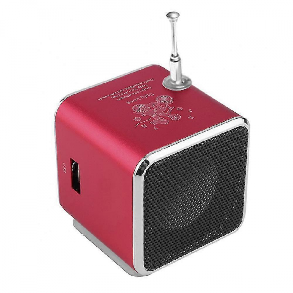 Td-v26 Portable Mini Card Sd-tf-usb Mini Stereo Bass Speaker Music Player Fm Radio-image-OPC-PJQWVSP-NEW