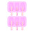 2Pcs Rabbit Silicone Ice Cream Mold with Lid - Summer Kitchen Barware 2