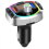 Bluetooth FM-zender, 7-kleuren LED Bluetooth 5.0 autoradio-adapter MP3-spelerkit 3