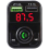 Trasmettitore FM per auto Kit vivavoce Bluetooth per auto Lettore MP3 Ricarica rapida 3.1A 3