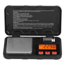 Mini-Schmuckwaage Elektronische LCD-Anzeige Digitale Taschenwaage Hochpräzise Küchenwaage zum Kochen und Backen