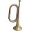 Bugle 12.60 Inch Solid Copper Brass Bugle for Military Band Cavalry Orchestra Performance 3