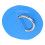 6 Stück PVC D-Ring Patch Elastikseil-Set Edelstahl D-Ring Patch Gummiseil-Set Blau 13