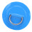 6 Stück PVC D-Ring Patch Elastikseil-Set Edelstahl D-Ring Patch Gummiseil-Set Blau 10