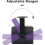 Party Light DJ Disco Light, Sound Activated 120 Patterns RGB Projector, USB Powered 8 Eyes Stage Light with Remote Control, DJ Light with Timer 3