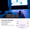 Mini convertitore PAL/NTSC 1080P in plastica ABS nera 9