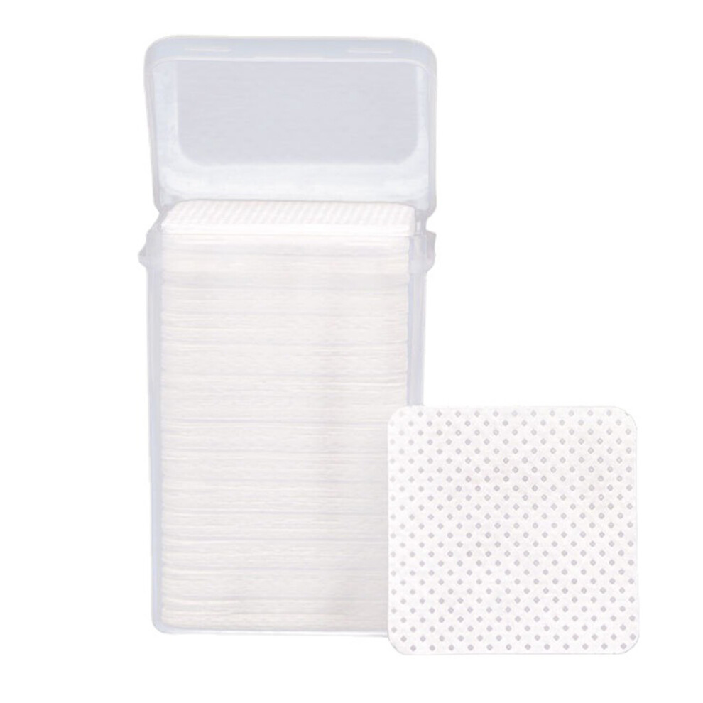 White 200Pcs Lint Free Nail Wipes Efficient Cleaning