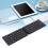 Clavier pliant à 67 touches Mini 120 mAh Noir 10