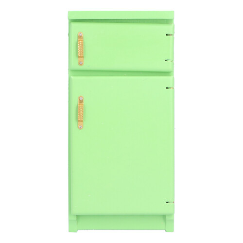 Dollhouse Mini Refrigerator 1:12 Scale Realistic Kitchen Accessory Easy to Use 1